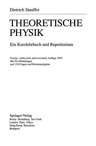 Theoretische Physik