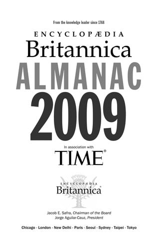 Time almanac 2009