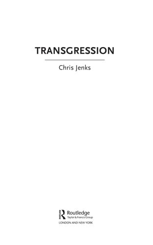 TRANSGRESSION