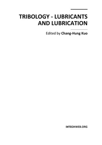Biodegradable Lubricants and Their Production Via Chemical Catalysis