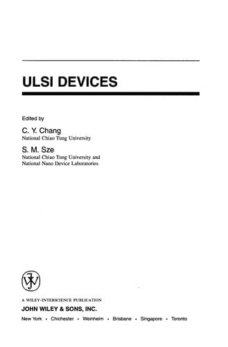 ULSI devices