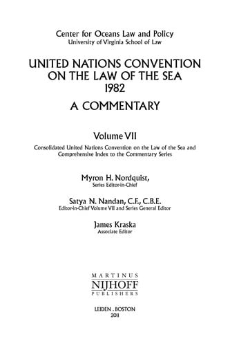 United Nations Convention on the Law of the Sea 1982