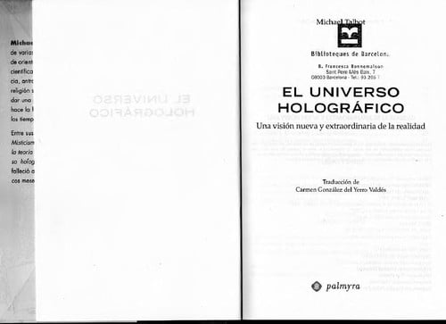 El universo holográfico