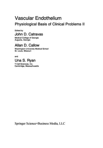 Vascular Endothelium