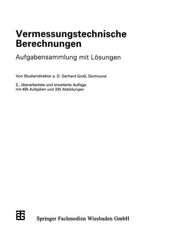 Vermessungstechnische Berechnungen