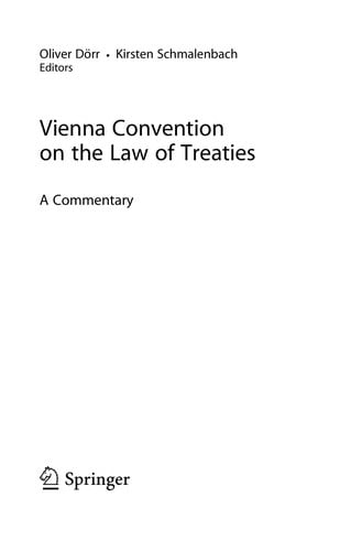 Vienna convention on the law of treaties