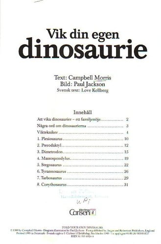 Vik din egen dinosaurie