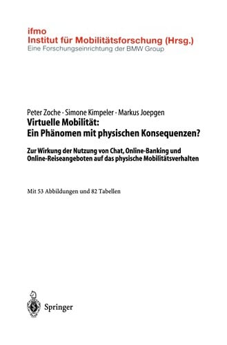 Virtuelle Mobilität: Ein Phänomen mit physischen Konsequenzen?