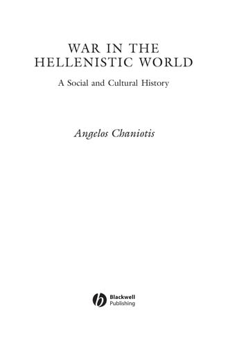 War in the Hellenistic world