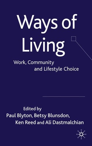 Ways of living