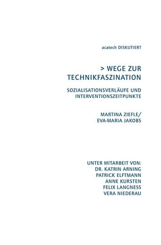 Wege zur Technikfaszination