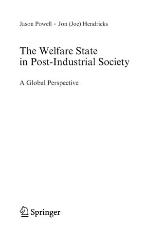 The Welfare State in Post-Industrial Society
