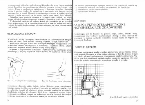 Ćwiczenia usprawniajace w uszkodzeniach kości i stawów