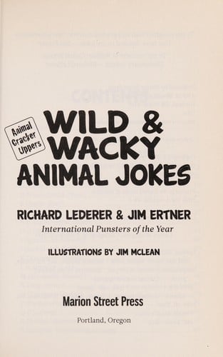 Wild and wacky animal jokes