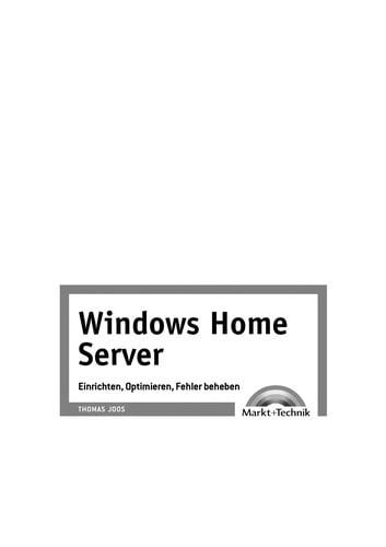 Windows Home Server