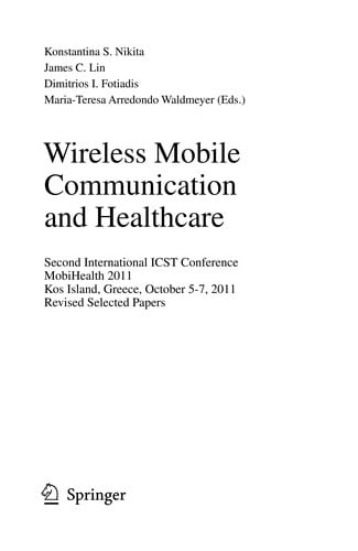 Wireless Mobile Communication and Healthcare
