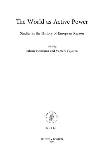 The world as active power