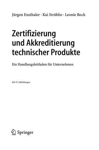 Zertifizierung und Akkreditierung technischer Produkte