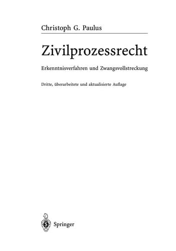 Zivilprozessrecht
