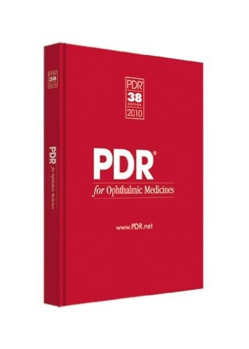 PDR for Ophthalmic Medicines (Physicians' Desk Reference for Ophthalmic Medicines)