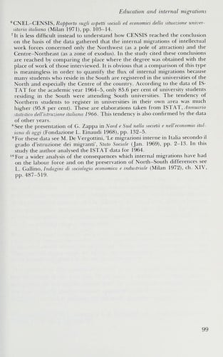 Contemporary Italian sociology