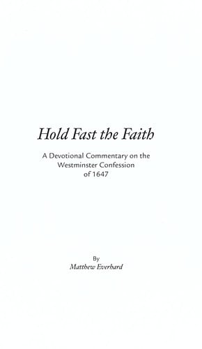 Hold fast the faith