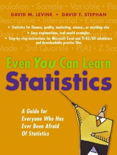 Even You Can Learn Statistics