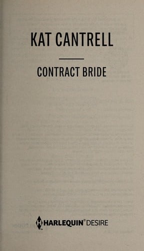 Contract Bride