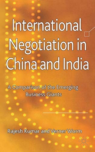 International negotiation in China and India
