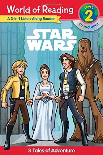 World of Reading: Star Wars Listen Along: Star Wars: 3 World of Reading Level 2 Readers with CD!