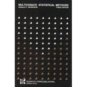 Multivariate Statistical Methods