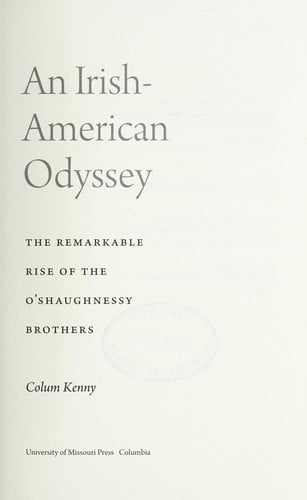 An Irish-American odyssey