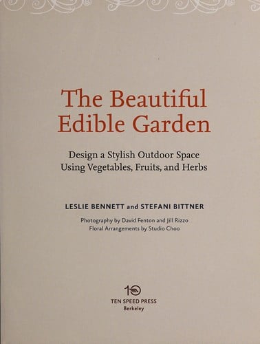 The beautiful edible garden