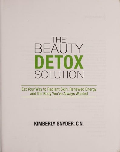 The beauty detox solution