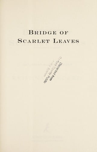Bridge of scarlet leaves
