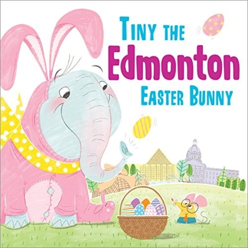 Tiny the Edmonton Easter Bunny