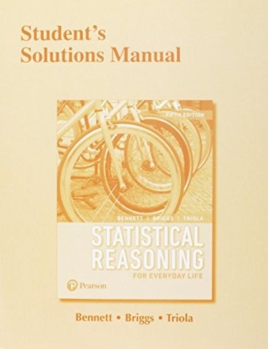Student's Solutions Manual for Statistical Reasoning for Everyday Life