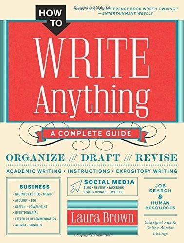 How to Write Anything