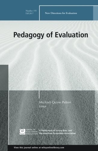 Pedagogy of Evaluation