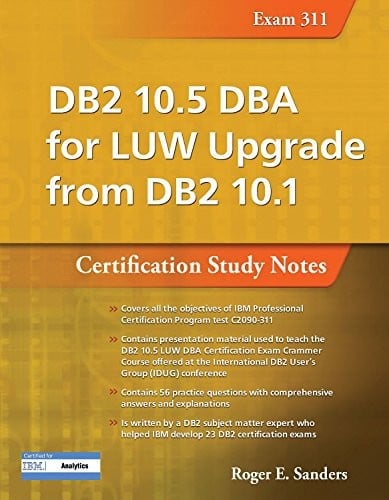 DB2 10.5 DBA for LUW Upgrade from DB2 10.1