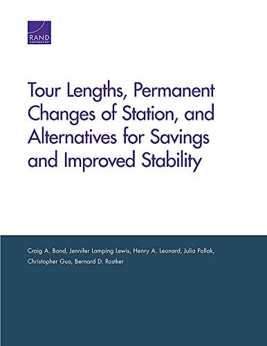 Tour Lengths, Permanent Changes of Station, and Alternatives for Savings and Improved Stability