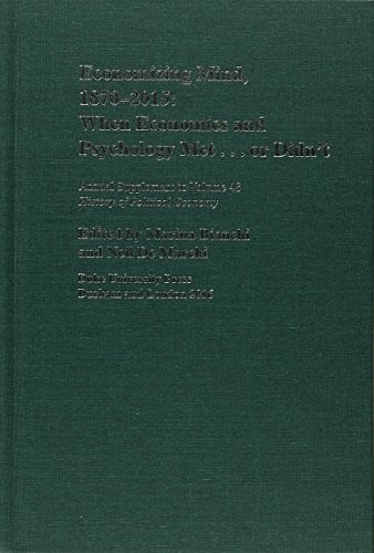 Economizing Mind, 1870–2015