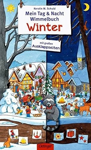 Mein Tag & Nacht Wimmelbuch Winter