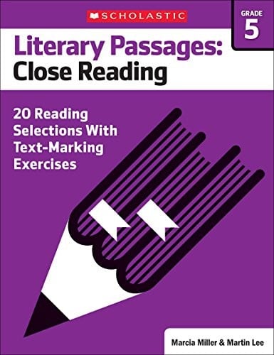 Literary Passages : Close Reading : Grade 5