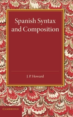 Spanish syntax and composition