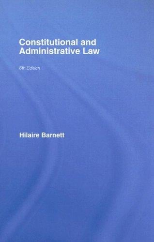 Constitutional & administrative law