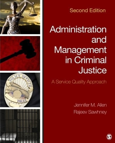 Administration and management in criminal justice