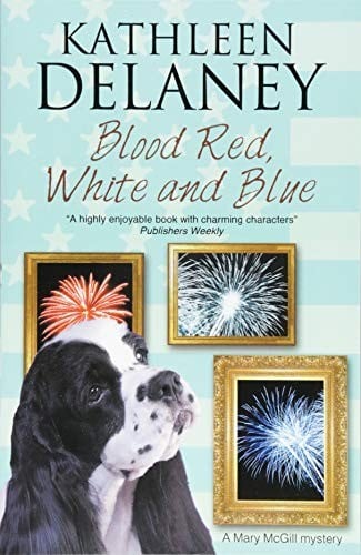 Blood red, white and blue