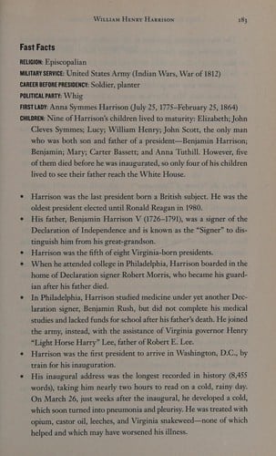 Don't know much about the American presidents