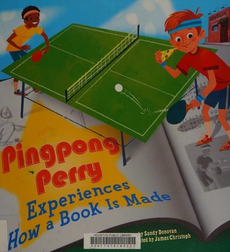 Pingpong Perry experiences how a book is made